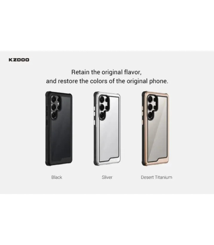 گارد K.ZDOO Ares Sport کی دوو سامسونگ S25 Ultra - نقره ای