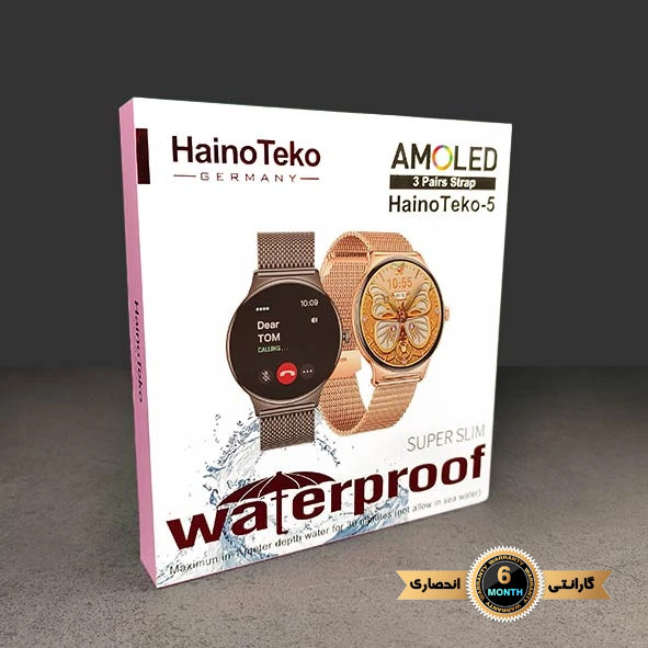 ساعت هوشمند ضد آب هاینو تکو مدل HAINO TEKO - 5