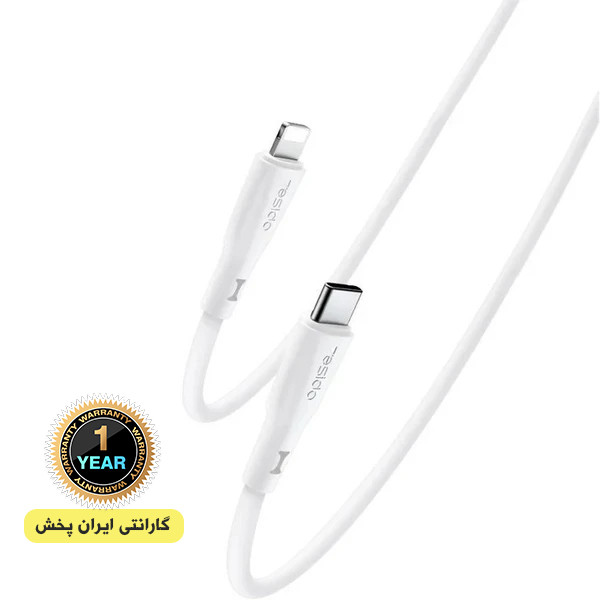 کابل شارژ تایپ سی به لایتنینگ Yesido مدل CA151 طول 1 متر