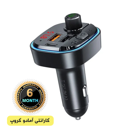 شارژر فندکی فست شارژ و MP3 PLAYER خودرو بلوتوثی XO ایکس او BCC11