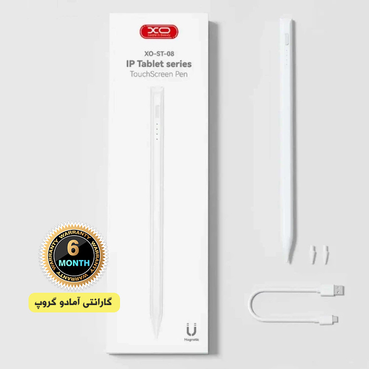قلم لمسی مگنتی آیپد 2018/2019/2020 xo ایکس او ST-08