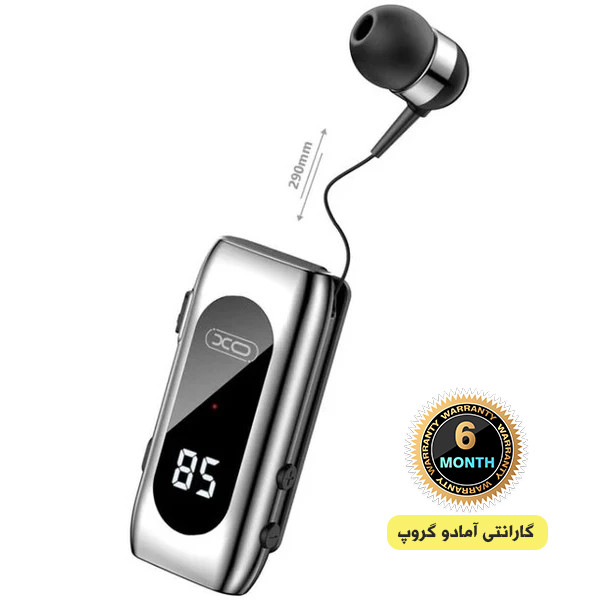 هندزفری بی سیم تک گوش کلیپسی ایکس او xo مدل BE37 بلوتوث 5.2