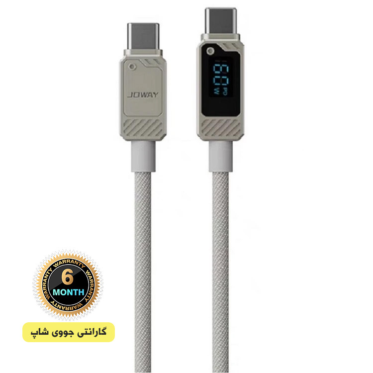 کابل USB-C جووی مدل CC-016 طول 1.2 متر