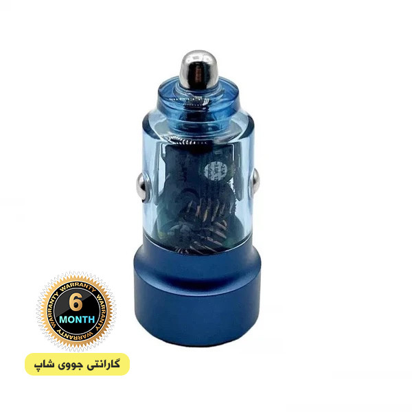 شارژر فندکی 60 وات دو پورت جووی مدل JC-136