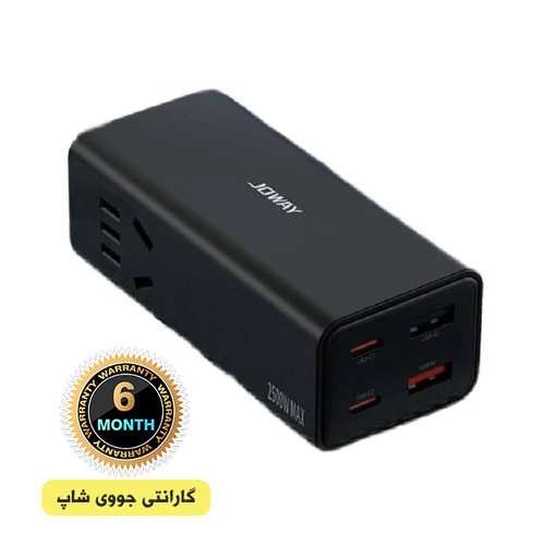 هاب 6 پورت USB-C و USB جووی مدل JC-128