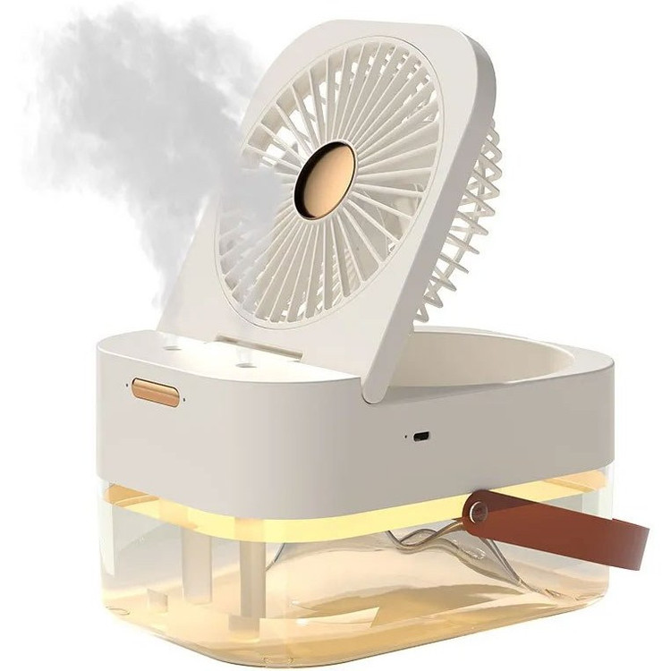 پنکه رومیزی مه پاش و چراغ خواب DUAL SPRAY NIGHT LIGHT