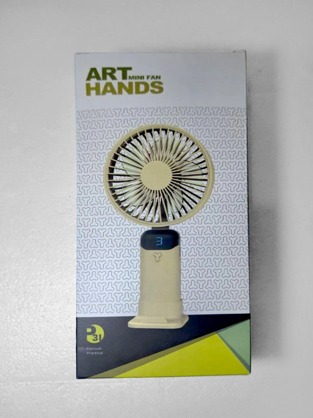 پنکه شارژی دستی و رومیزی art Hands مدل P31