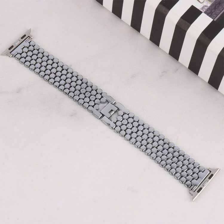 بند ساعت استیل طرح زنبوری سایز 22 mm