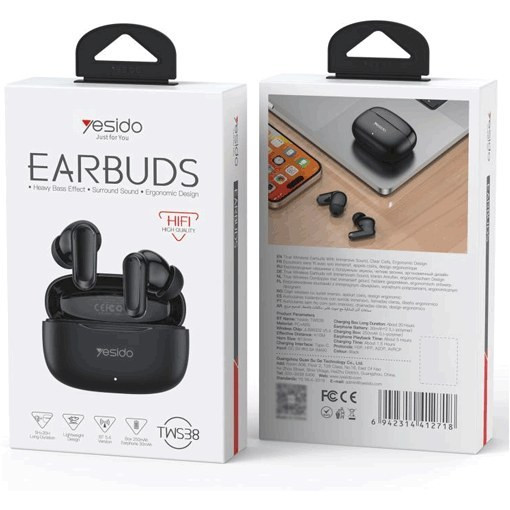 ایربادز یسیدو yesido مدل TWS38