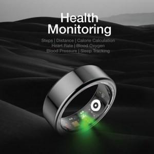 حلقه هوشمند سلامتی گرین لاین مدل Smart Ring سایز ۱۰ به همراه کیس شارژ
