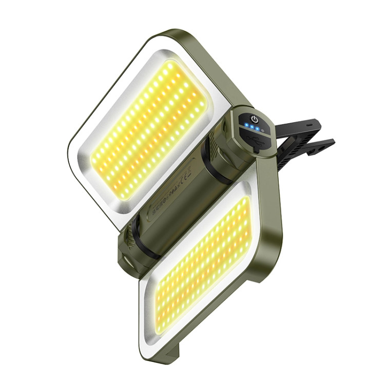 پرژکتور و چراغ قوه ال ای دی خورشیدی مدل DL22 برند هوکو hoco