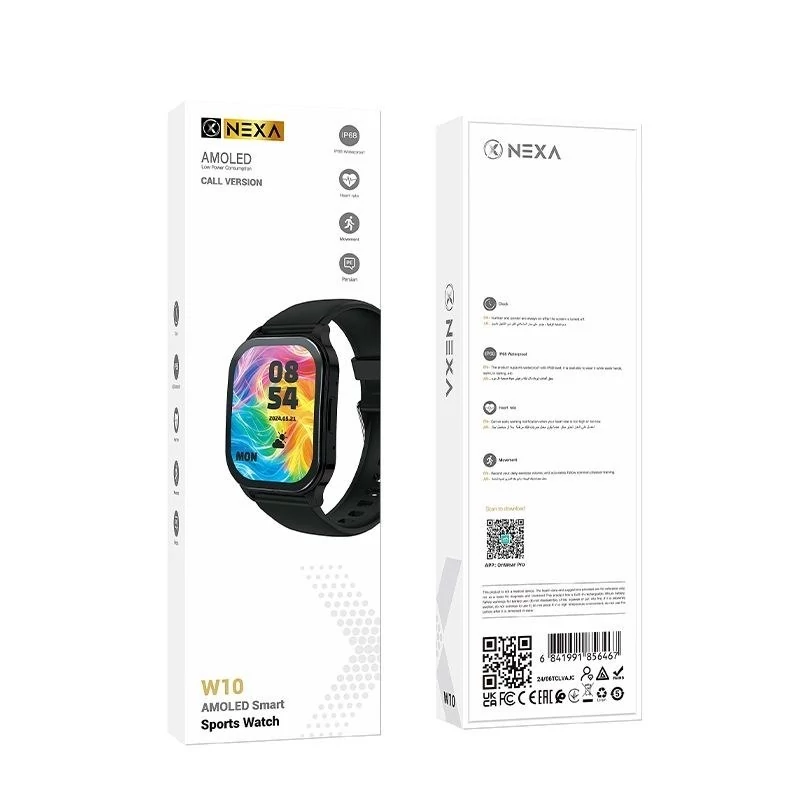 ساعت هوشمند برند نکسا NEXA مدل W10 AMOLED