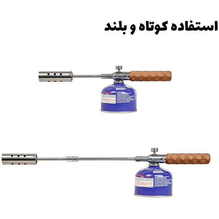 مشعل گازی فندکی کپسولی گرین لاین green lion مدل Flame Torch ضد باد