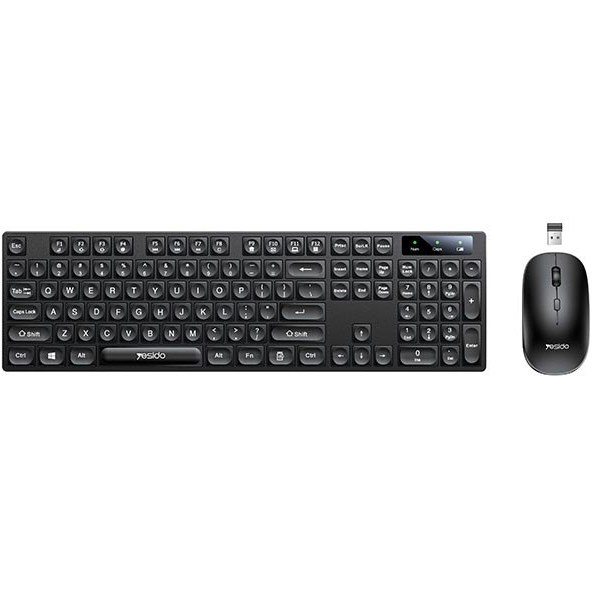ست کیبورد و ماوس بی سیم یسیدو yesido مدل KB42