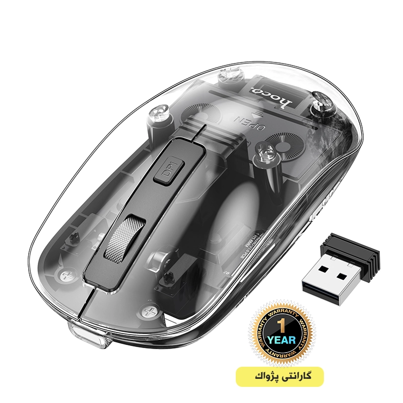 ماوس بی سیم بی صدا برند هوکو hoco مدل GM29