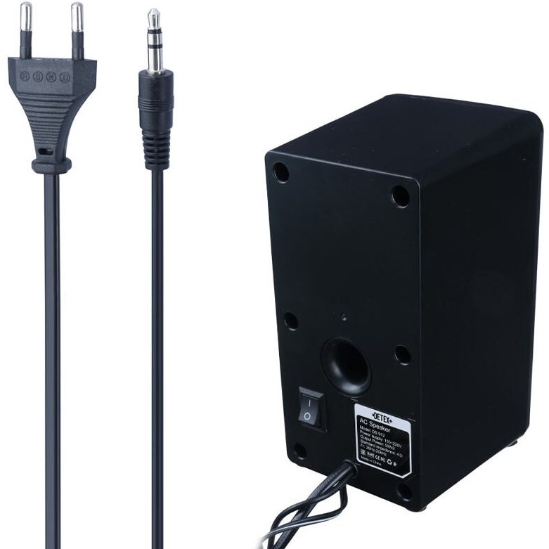 اسپیکر دسکتاپ دو تکه دیتکس پلاس +DETEX مدل DS912 برق شهری