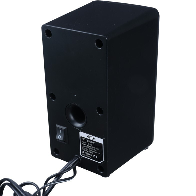 اسپیکر دسکتاپ دو تکه دیتکس پلاس +DETEX مدل DS912 برق شهری