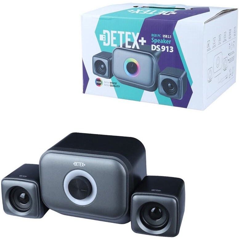 اسپیکر دسکتاپ بلوتوثی دیتکس پلاس +DETEX مدل DS913