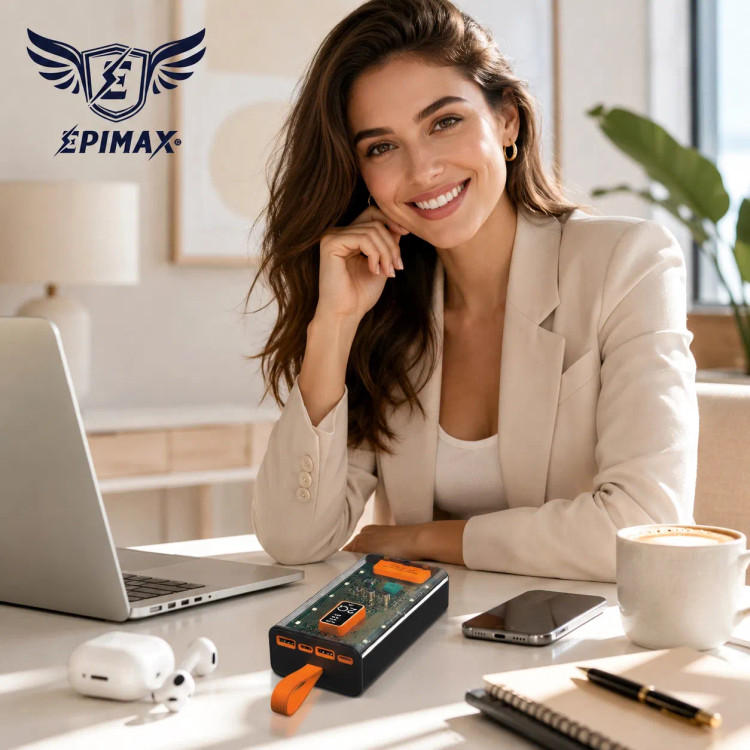 پاوربانک epimax اپیمکس 20000 میلی آمپر EP-220