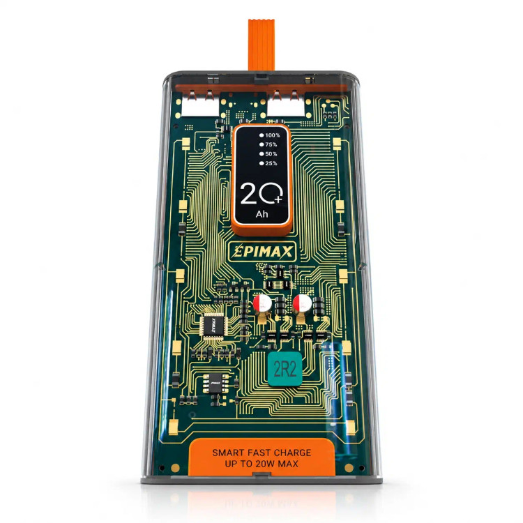 پاوربانک epimax اپیمکس 20000 میلی آمپر EP-220