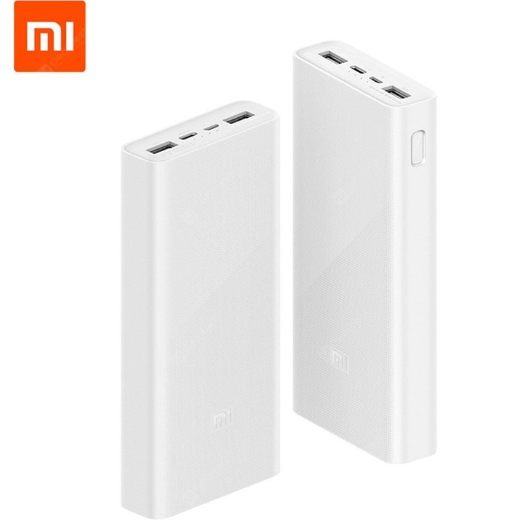 پاوربانک فست شارژ 18 وات شیائومی xiaomi مدل Mi _ PLM18ZM ( اصل ) ظرفیت 20000 میلی آمپرساعت