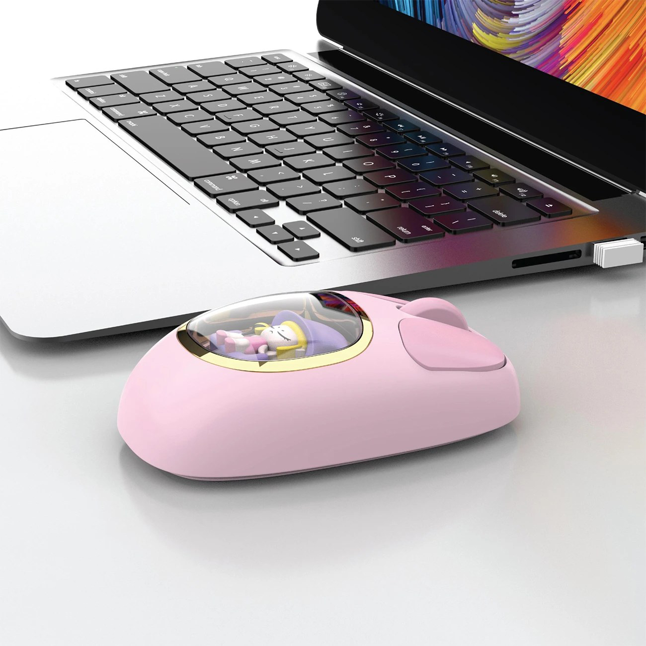 ماوس بیسیم شارژی Eleven Memole | اتصال Bluetooth و 2.4GHz با نورپردازی LED