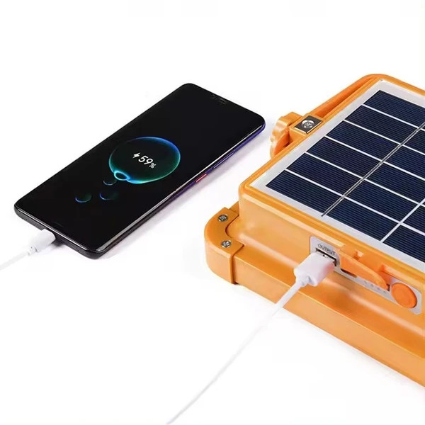 پروژکتور و پاور بانک ضدآب خورشیدی 1000 وات مدل Solar کد 3571