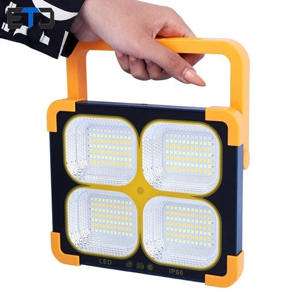 پروژکتور و پاور بانک ضدآب خورشیدی 1000 وات مدل Solar کد 3571
