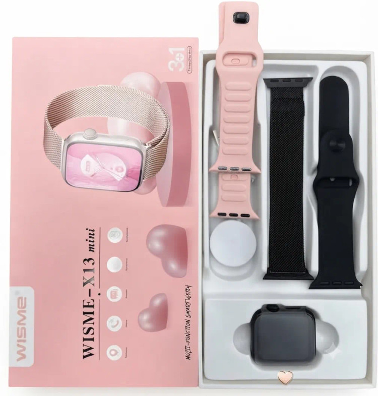ساعت هوشمند wisme مدل x13 mini سایز 41 میلی متر