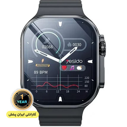 ساعت هوشمند یسیدو yesido مدل IO27 با بدنه رویه زینک و 5 عدد بند متنوع