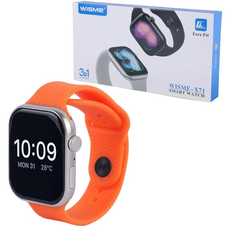 ساعت هوشمند ویسمی مدل WISME-X71 ( با ۳ بند متنوع)