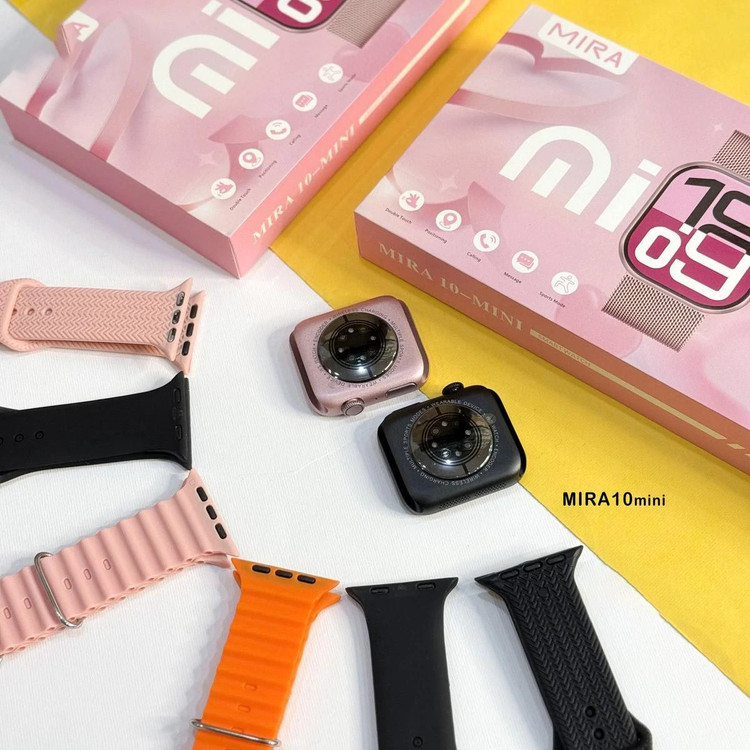 ساعت هوشمند میرا مدل Mira 10 Mini سایز ۴۰MM با بند سیلیکونی