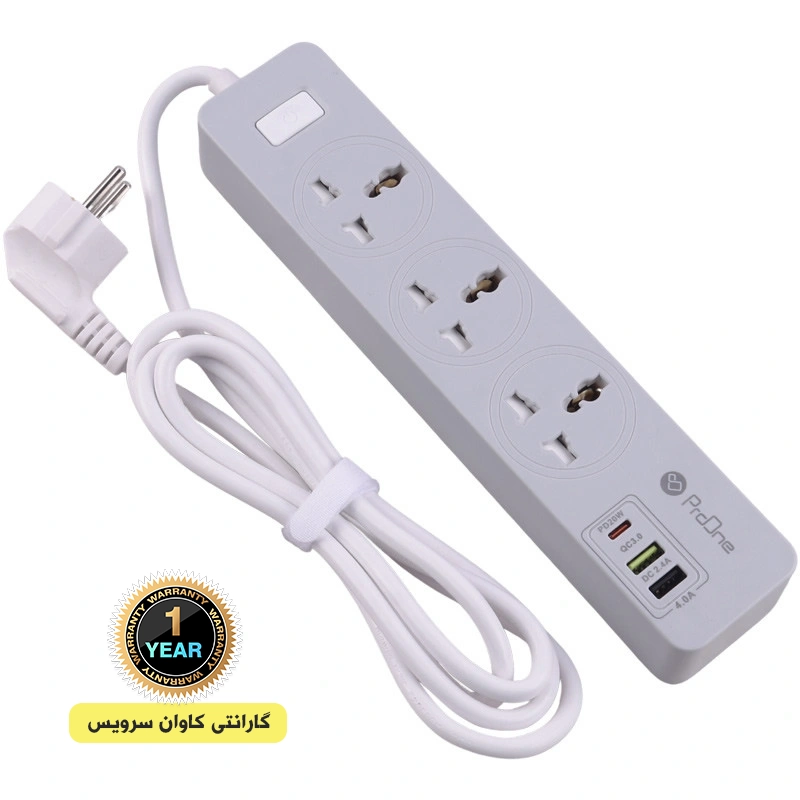 چندراهی برق ( پاورسوکت ) پرووان proone مدل PPS615