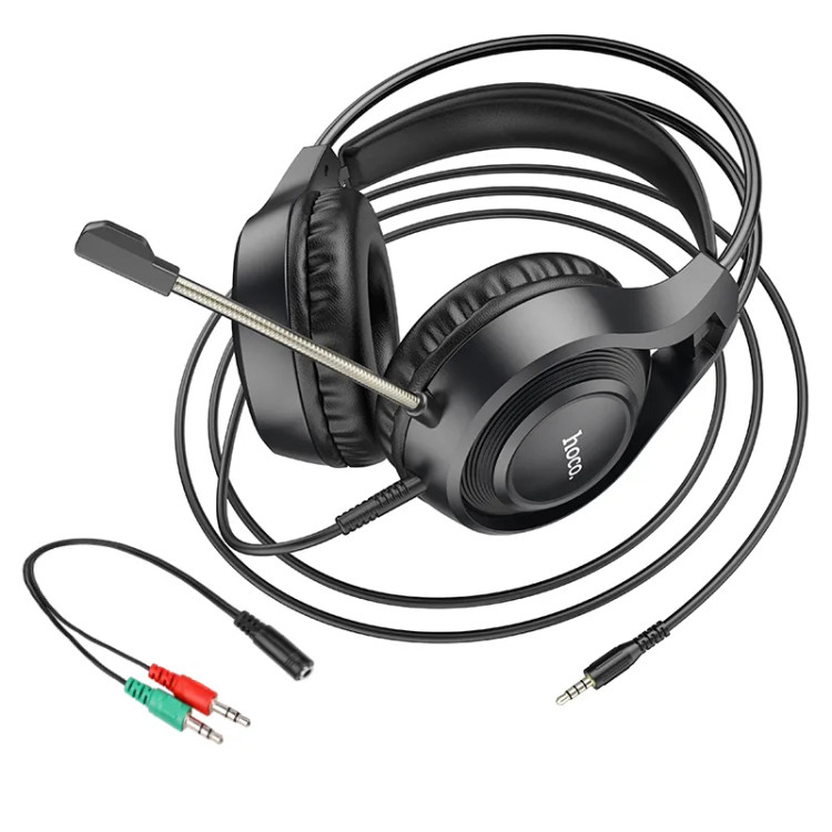 هدفون گیمینگ سیم دار هوکو hoco مدل W106