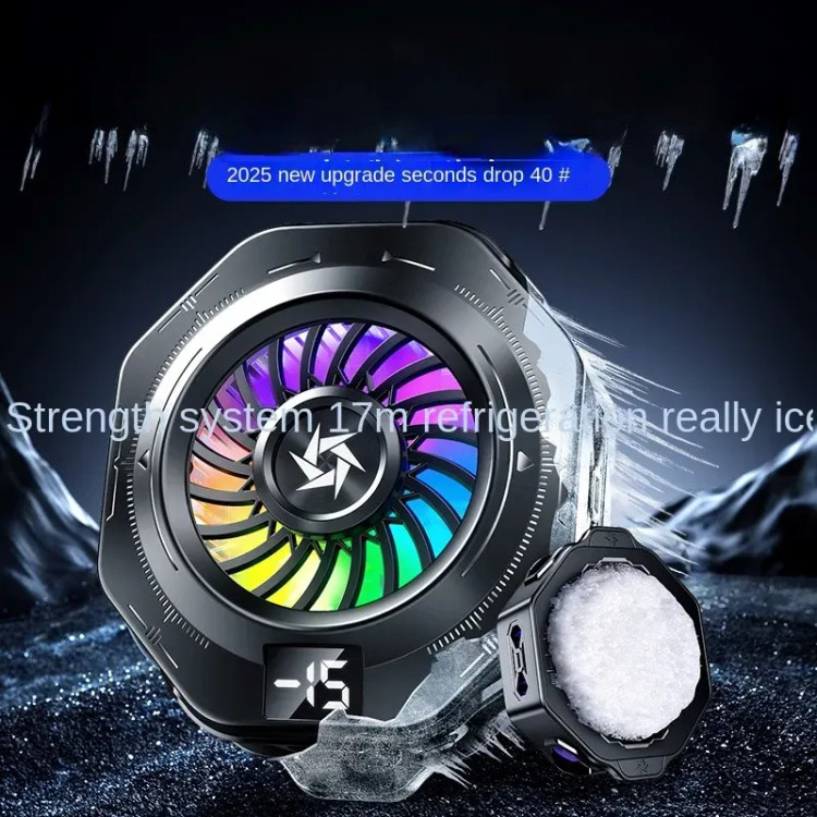 فن خنگ کننده رادیاتور مگ سیف دار با قابلیت RGB مدل SL-52 Mobile Cooling Fan