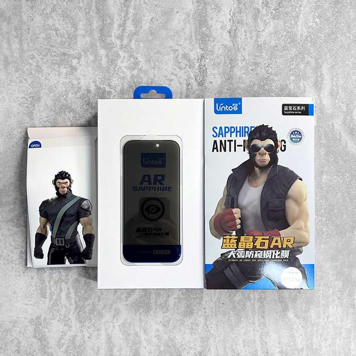 گلس پرایوسی گوشی لینتوس lintos آیفون سری sapphire